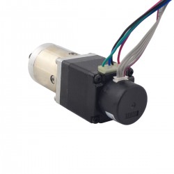 Nema 11 Closed-loop Stepper Gearmotor 11HS12-0674D-PG27-E22-300 300CPR with 27:1 Planetary Gearbox