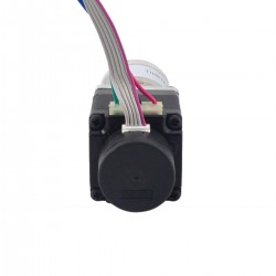 Nema 11 Closed-loop Stepper Gearmotor 11HS12-0674D-PG100-E22-300 300CPR with 100:1 Planetary Gearbox