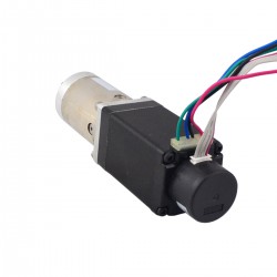 Nema 11 Closed-loop Stepper Gearmotor 11HS20-0674D-PG5-E22-300 300CPR with 51:1 Planetary Gearbox