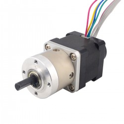 Nema 14 Closed-loop Geared Stepper Motor 14HS13-0804D-PG5-E22-300 300CPR with 5:1 Planetary Gearbox