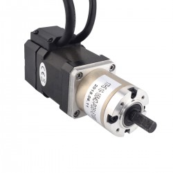 Nema 17 Closed-loop Geared Stepper Motor 17HS19-1684D-PG51-E1000 1000CPR with 51:1 Planetary Gearbox