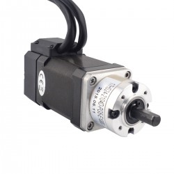 Nema 17 Closed-loop Geared Stepper Motor 17HS24-2104D-PG5-E1000 1000CPR with 5:1 Planetary Gearbox