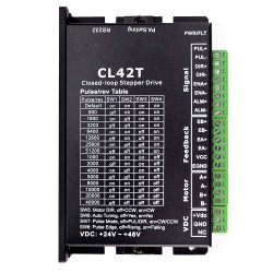 Closed Loop Stepper Driver CL42T 0-3.0A 24-48VDC for Nema 11, 14, 17 Stepper Motor