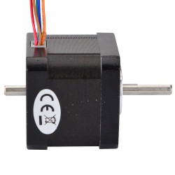 Nema 17 Stepper Motor 17HM15-0406D 12V 0.9 deg 26Ncm 6 Wires
