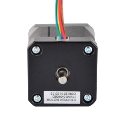 Nema 17 Stepper Motor 17HM15-0406D 12V 0.9 deg 26Ncm 6 Wires