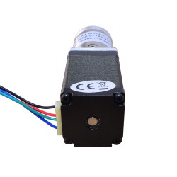 Nema 11 Geared Stepper Motor 11HS20-0714S-PG100 L=51mm with 99.05:1 Planetary Gearbox