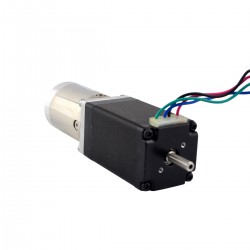 Nema 11 Gear Stepper Motor 11HS20-0674D-PG51 wiht Hollow Rear Shaft & 51:1 Planetary Gearbox