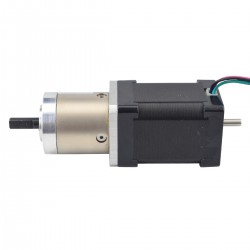 Dual Shaft Nema 14 Gear Reduction Stepper Motor 14HS20-1504D-PG14 with 14:1 Gearbox