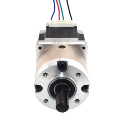Nema 23 Gear Stepper Motor Bipolar 23HS22-2804SX-PG4 with 4:1 Planetary Gearbox & Pin Connector