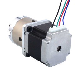 Nema 23 Gear Stepper Motor Bipolar 23HS22-2804SX-PG4 with 4:1 Planetary Gearbox & Pin Connector