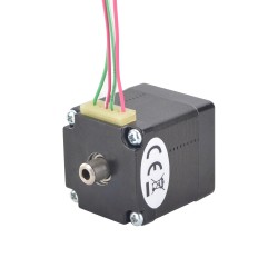 Nema 11 Hollow Shaft Stepper Motor 11HS13-1004H Dual Shaft 6Ncm 1.0A 4Wires