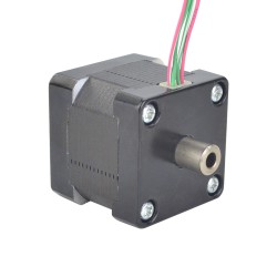 Hollow Shaft Nema 14 Stepper Motor 14HS14-1254H Dual Shaft 16Ncm 1.25A 4Wires