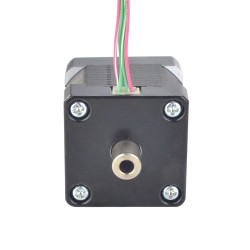 Hollow Shaft Nema 14 Stepper Motor 14HS14-1254H Dual Shaft 16Ncm 1.25A 4Wires