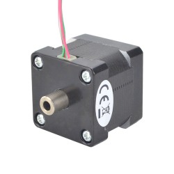 Hollow Shaft Nema 14 Stepper Motor 14HS14-1254H Dual Shaft 16Ncm 1.25A 4Wires