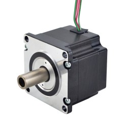 Nema 23 Hollow Shaft Stepper Motor 23HS18-2004H Dual Shaft 0.78 Nm 2.0A 4Wires