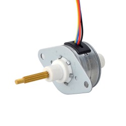 Φ25.2x15mm PM Captive Linear Stepper Motor 25LN48L01-334 Lead 1.22mm/0.048" Travel 13.5mm