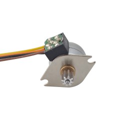 Φ15x12mm PM Rotary Stepper Motor 15PM20L02 18deg 3.43mN.m 0.4A 4 Wires