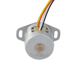 Φ20x18.2mm PM Rotary Stepper Motor 20PM20L01 18deg 5.88mN.m 0.5A 4 Wires