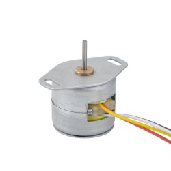 Φ20x18.2mm PM Rotary Stepper Motor 20PM20L01 18deg 5.88mN.m 0.5A 4 Wires