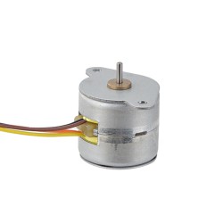 Φ20x18.5mm PM Rotary Stepper Motor 20PM20L02 18deg 12.25mN.m 0.69A 4 Wires