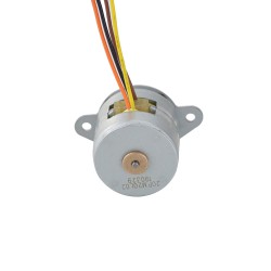 Φ20x18.5mm PM Rotary Stepper Motor 20PM20L02 18deg 12.25mN.m 0.69A 4 Wires