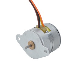 Φ20x18.5mm PM Rotary Stepper Motor 20PM20L02 18deg 12.25mN.m 0.69A 4 Wires