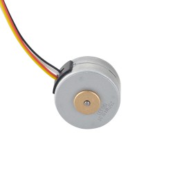 Φ25x15mm PM Rotary Stepper Motor 25PM48L01 7.5deg 14.7mN.m 0.5A 4 Wires