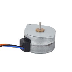 Φ35x22mm PM Rotary Stepper Motor 35PM24L01 15deg 53.9mN.m 0.8A 4 Wires
