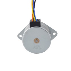 Φ35x22mm PM Rotary Stepper Motor 35PM24L01 15deg 53.9mN.m 0.8A 4 Wires