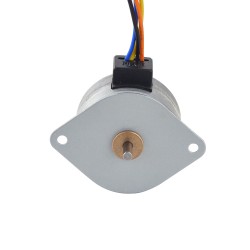 Φ35x22mm PM Rotary Stepper Motor 35PM24L01 15deg 53.9mN.m 0.8A 4 Wires
