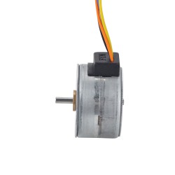 Φ35x22mm PM Rotary Stepper Motor 35PM24L01 15deg 53.9mN.m 0.8A 4 Wires