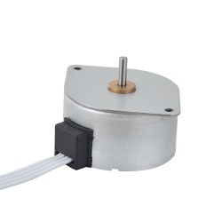 Φ42x23.5mm PM Stepper Motor 42PM48L01 7.5deg 68.6mN.m 0.6A 4 Wires