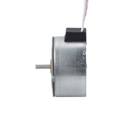 Φ42x23.5mm PM Stepper Motor 42PM48L01 7.5deg 68.6mN.m 0.6A 4 Wires