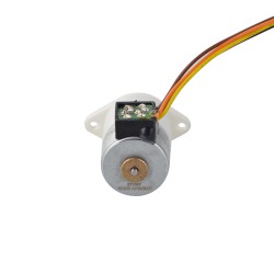 Φ15x22.5mm PM Geared Stepper Motor 15PM20L02-SG100 100:1 Spur Gearbox