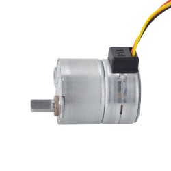 Φ25x30.5mm PM Geared Stepper Motor 25PM48L01-SG100 100:1 Spur Gearbox