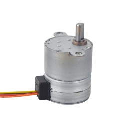Φ25x30.5mm PM Geared Stepper Motor 25PM48L01-SG100 100:1 Spur Gearbox