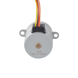 Φ25x30.5mm PM Geared Stepper Motor 25PM48L01-SG100 100:1 Spur Gearbox