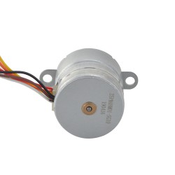 Φ25x25mm PM Gear Stepper Motor 25PM48M01-SG10 10:1 Spur Gearbox