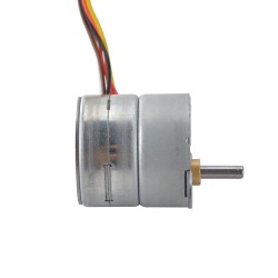 Φ25x25mm PM Gear Stepper Motor 25PM48M01-SG10 10:1 Spur Gearbox