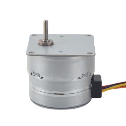 Φ42x38mm PM Geared Stepper Motor 42PM48M01-SG50 50:1 Spur Gearbox