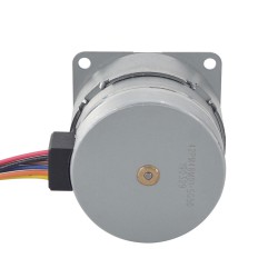 Φ42x38mm PM Geared Stepper Motor 42PM48M01-SG50 50:1 Spur Gearbox