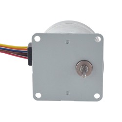 Φ42x38mm PM Geared Stepper Motor 42PM48M01-SG50 50:1 Spur Gearbox