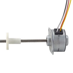 Φ25x15.7mm PM External Linear Stepper Motor 25LN24M01-145 Lead 2.44mm/0.096