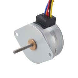 Φ35x22mm PM External Linear Stepper Motor Precision 35LN24M01-122 Lead 0.5mm/0.0197" Length 21.5mm