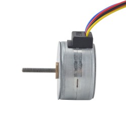 Φ35x22mm PM External Linear Stepper Motor Precision 35LN24M01-122 Lead 0.5mm/0.0197