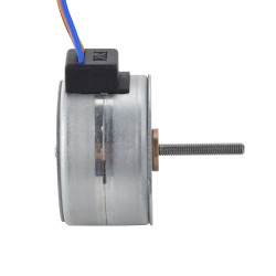 Φ35x22mm PM External Precision Linear Stepper Motor 35LN48M02-122 Lead 0.5mm/0.0197