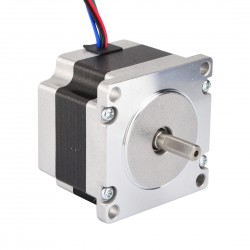 Nema 23 Dual Shaft Stepper Motor 23HS16-2804D 2V 1.8 deg 0.55Nm 4 Wires