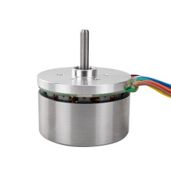 Ф43.2x27mm External Rotor Motor 45BLE27-24-0 24V 4850RPM 0.13Nm 70W 3.6A