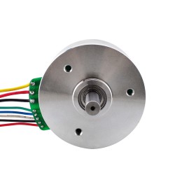 Ф61.2x34mm External Rotor Motor 60BLE34-24-01 24V 3740RPM 0.284Nm 100W 5.3A