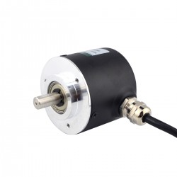 2000 CPR Incremental Rotary Encoder ISC5208-001G-2000BZ1 ABZ 3-Channel 8mm Solid Shaft